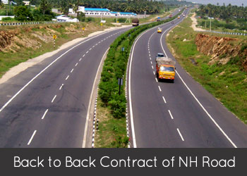 Back to Back Contract of NH Road